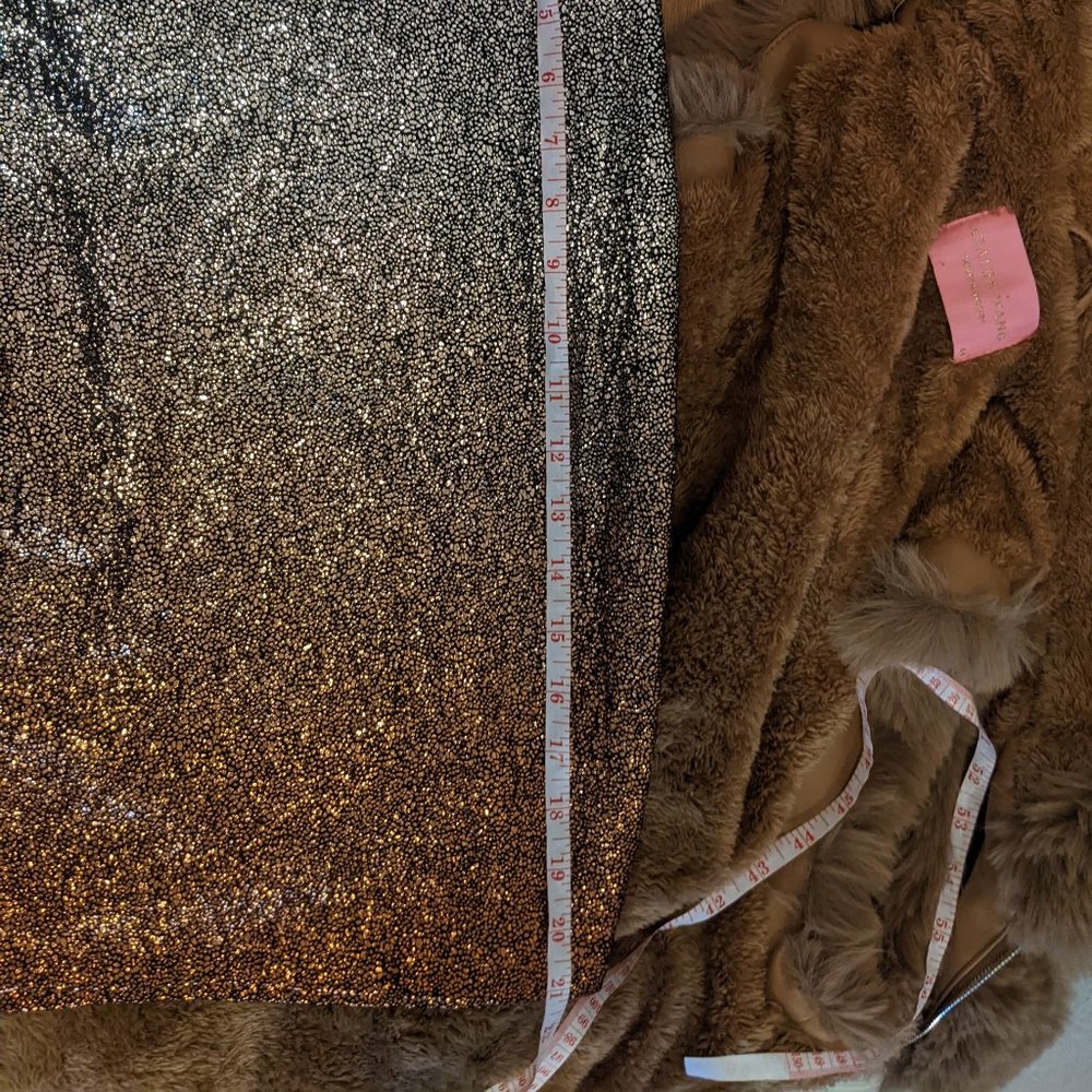 Guess copper & silver ombre dress -  size 6 - Picture 6 of 8